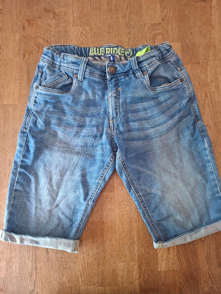 Blue Ridge Denim jeans short lichtblauw slim fit maat 158, Broek, Anneonline, Steenbergen, Gebruikt