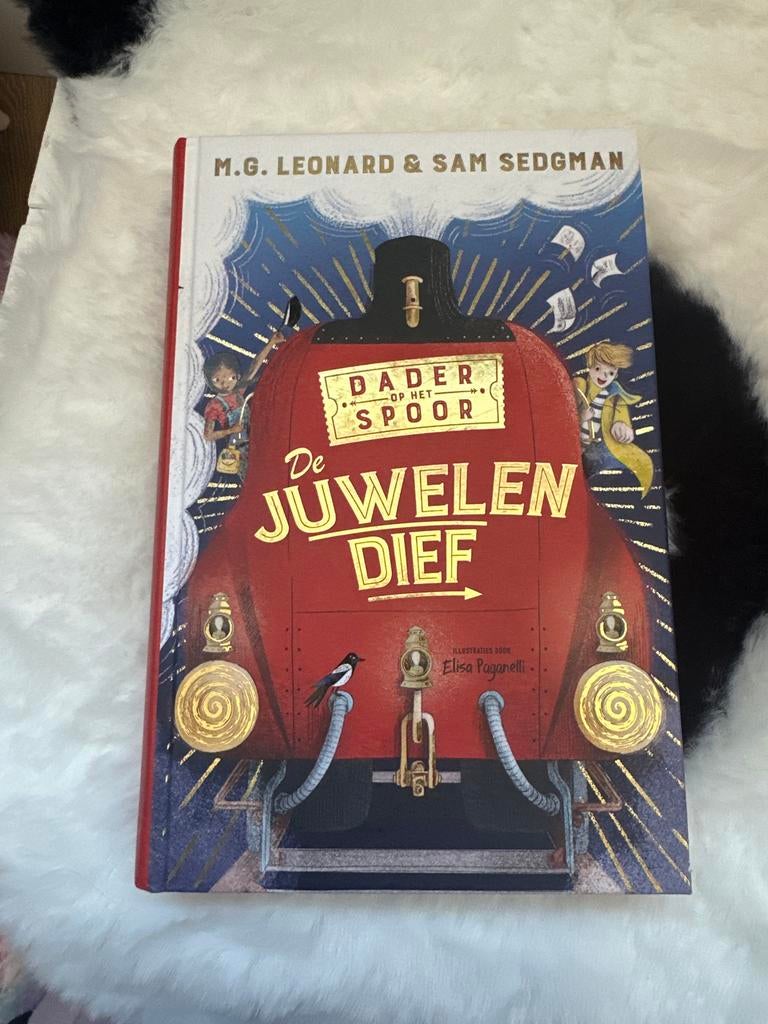 Dader op het Spoor: De Juwelendief - M.G. Leonard & Sam Sedg, Ophalen of Verzenden, Zo goed als nieuw, Fictie