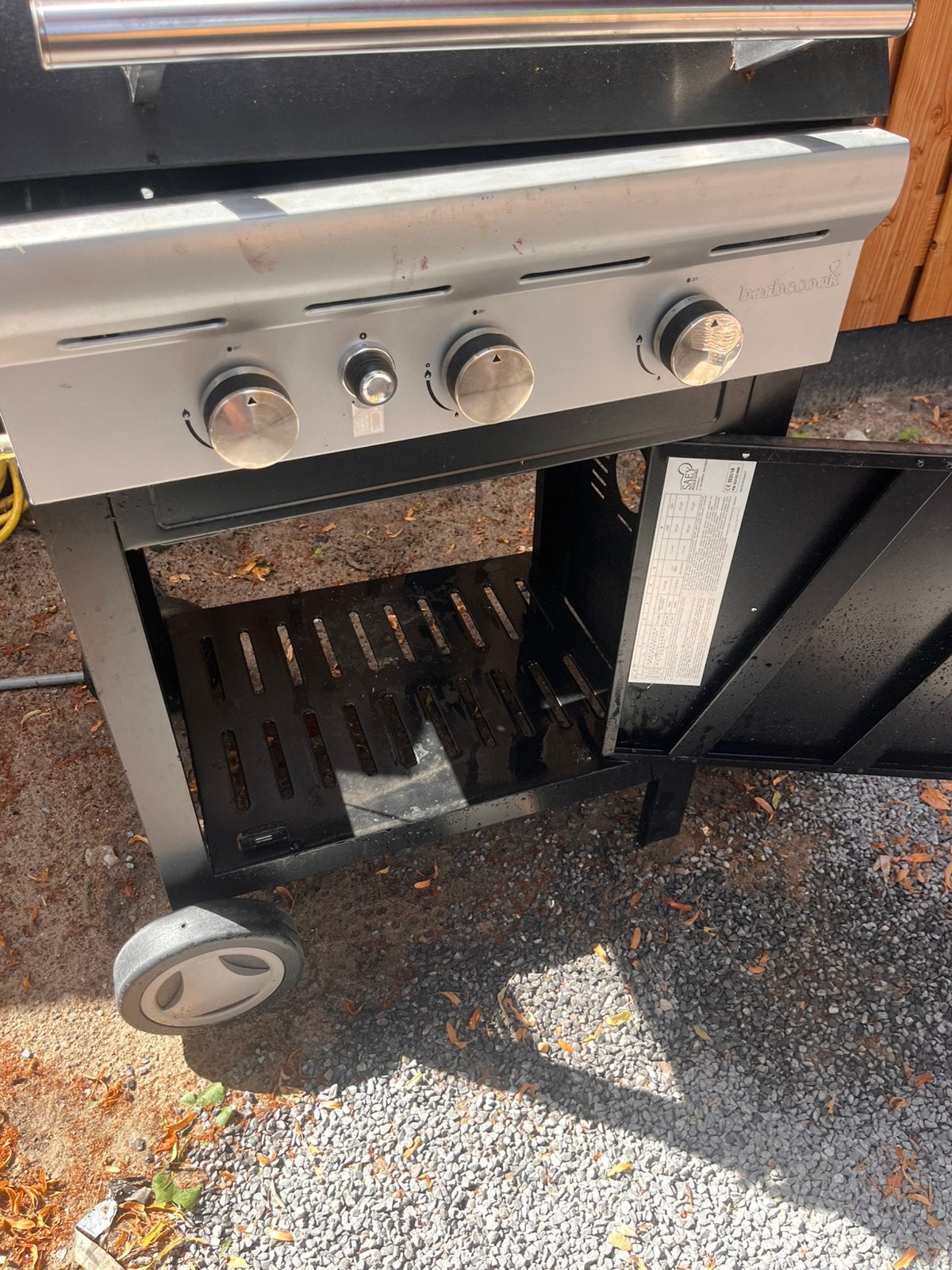 Gasbarbecue met 3 branders, Ophalen, Zo goed als nieuw