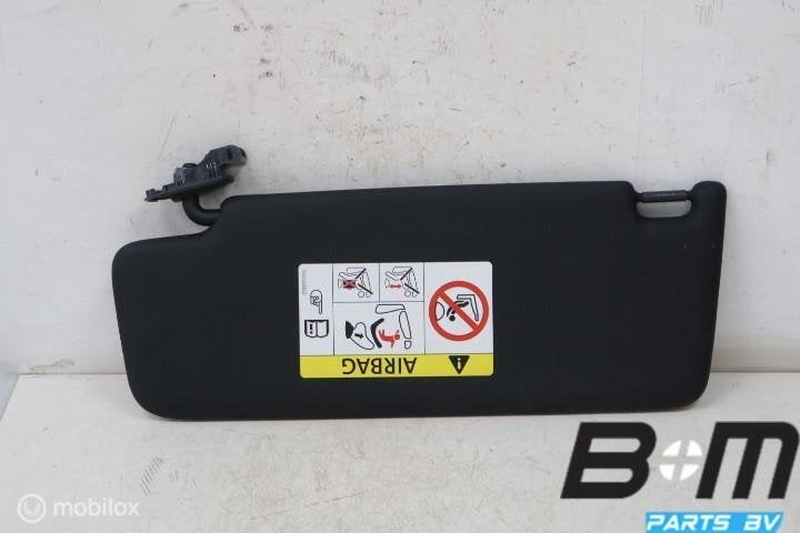 Zwarte zonneklep rechts Audi A3 8V Limo 7C0 8V5857552R, Gebruikt