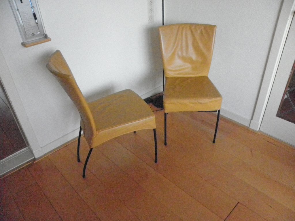 Spica stoelen geel 4 stuks, Ophalen, Gebruikt, Overige kleuren, Vier