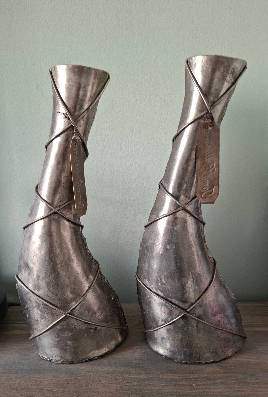 Jama Collection metalen vazen - set van 2, Ophalen