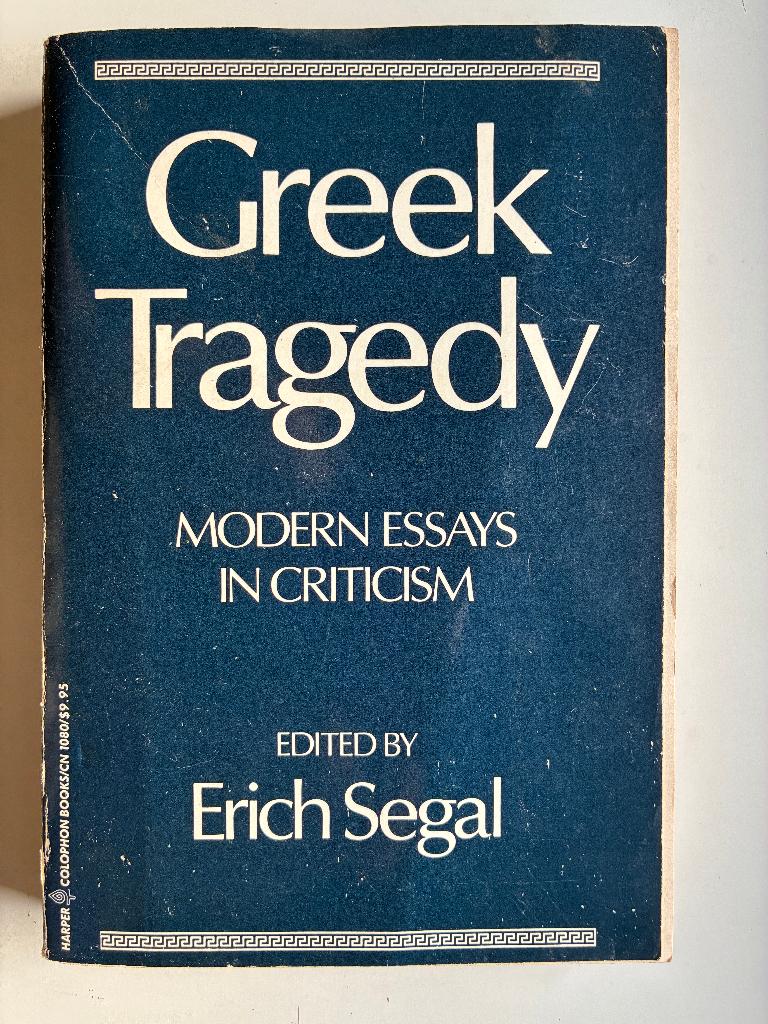 Greek tragedy, Gelezen, Ophalen of Verzenden, Erich Segal, Amerika