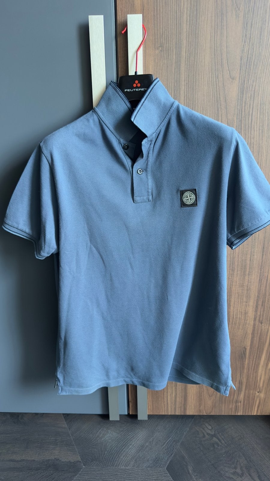 Polo Stone Island, Kleding | Heren, Polo's, Ophalen of Verzenden, Zo goed als nieuw, Maat 52/54 (L), Blauw
