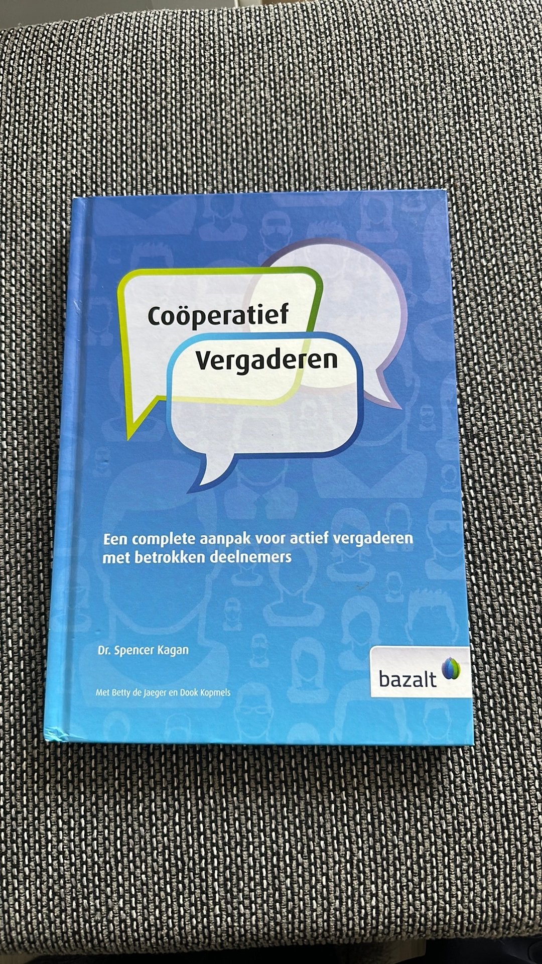 Dook Kopmels - Coöperatief vergaderen, Boeken, Dook Kopmels; Betty de Jaeger; Spencer Kagan, Ophalen of Verzenden, Zo goed als nieuw