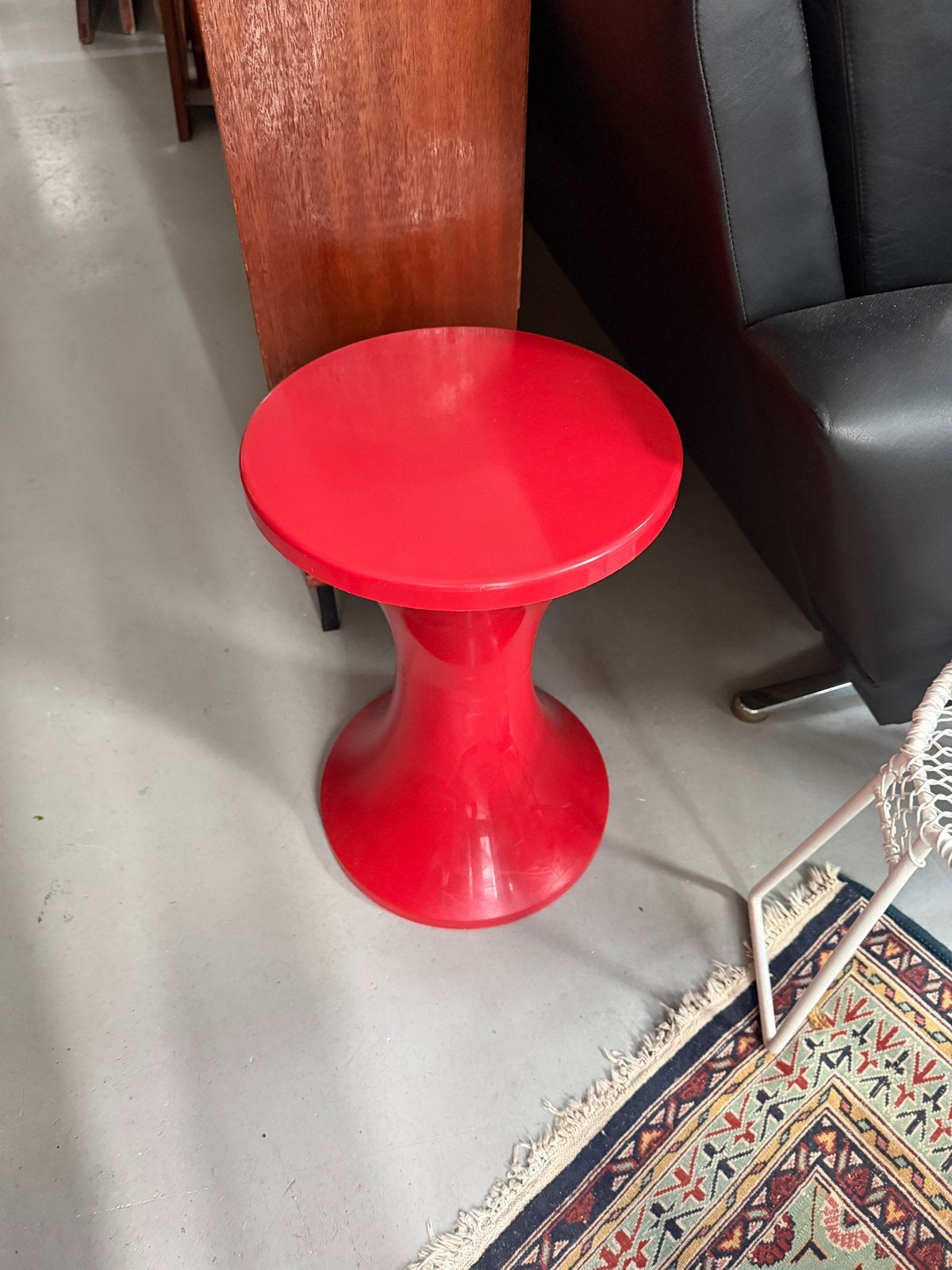 Pop art kruk Frankrijk, vintage Slamp tam-tam krukje