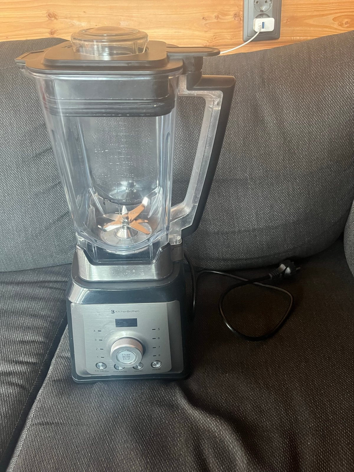 Krachtige KitchenBrothers Power Blender, Ophalen of Verzenden, Gebruikt