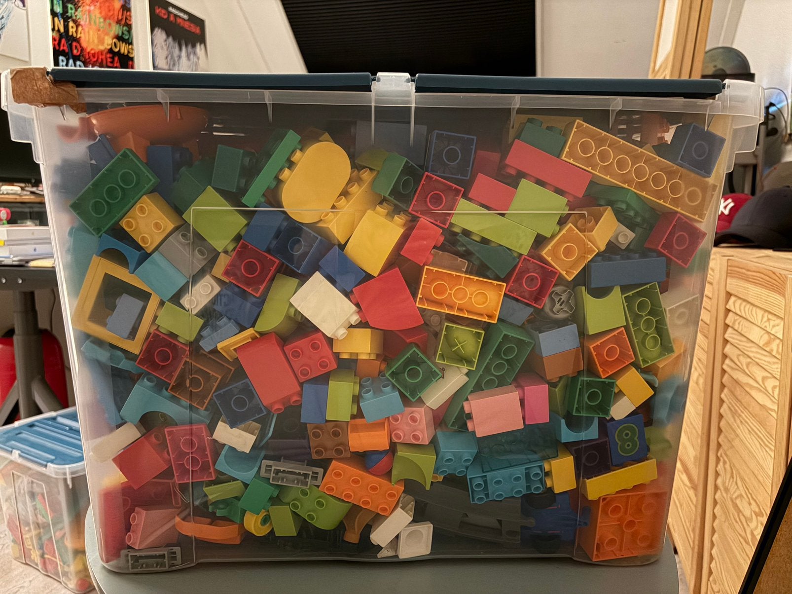 Grote Duplo collectie met sets, losse blokken en Play&Go zak, Ophalen, Gebruikt, Duplo, Inclusief accessoires