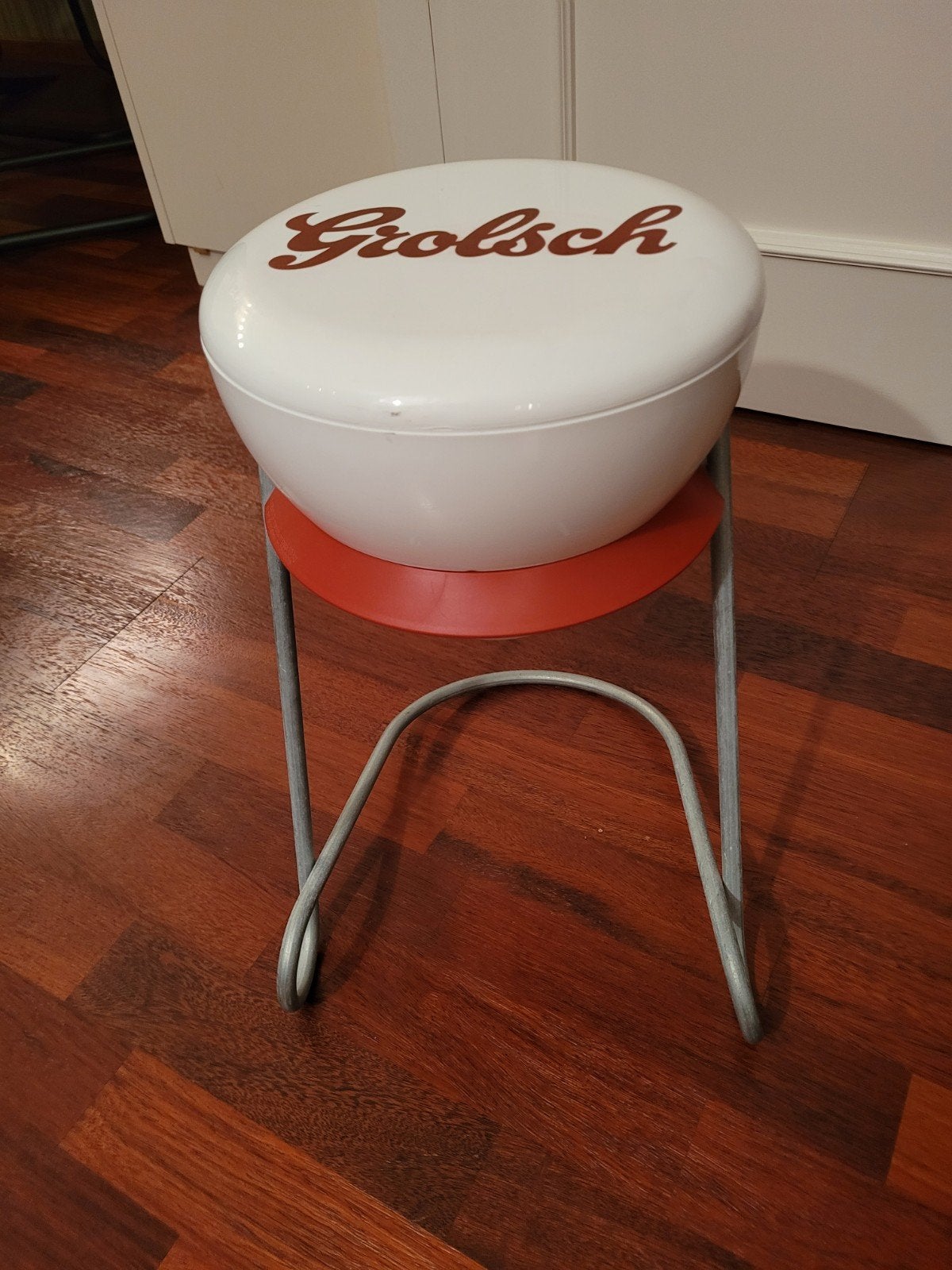 vintage Grolsch tafelje, Ophalen, Zo goed als nieuw, Kunststof