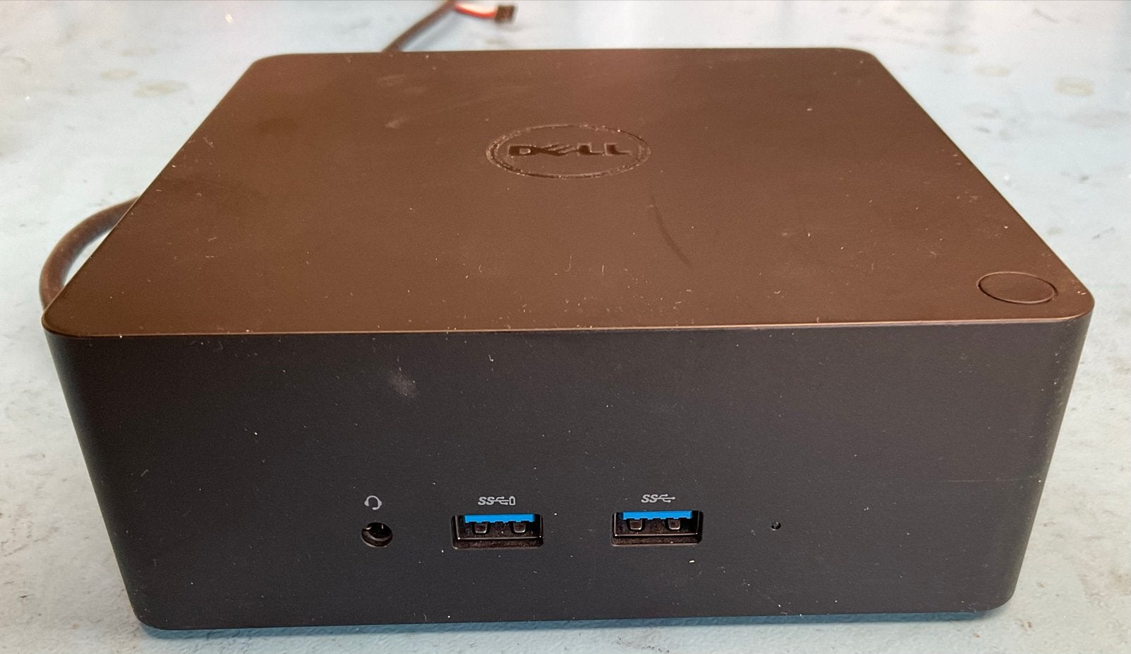 Dell TB15 Docking Station met adapter, Ophalen of Verzenden, Gebruikt, Docking station, Laptop