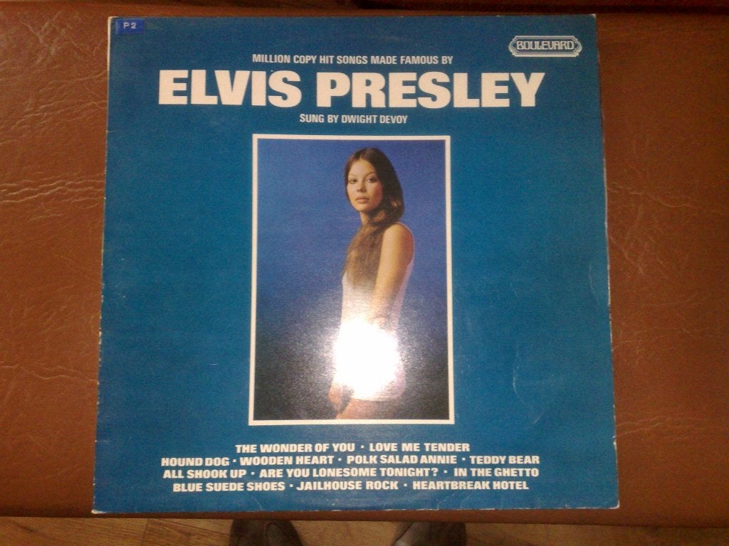 Dwight Devoy Million-Copy Hit Songs Made By Elvis Presley, LP, Rock, Ophalen of Verzenden, Zo goed als nieuw