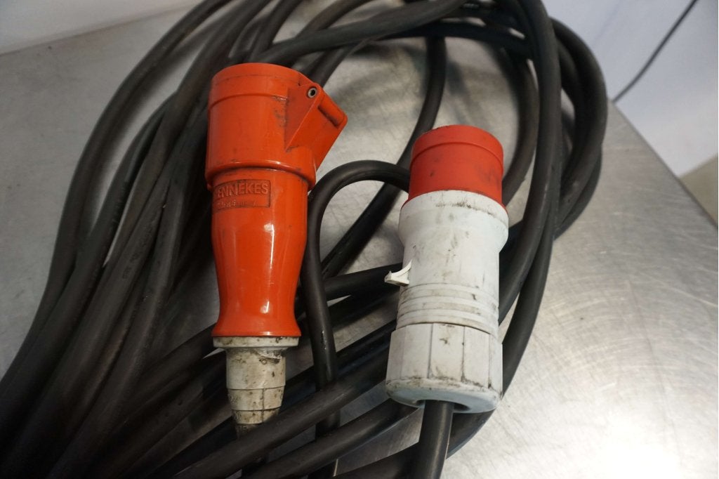 Mennekes krachtstroomkabel stroomkabel | 32 A | 26 meter, Gebruikt, Niet ingevuld, Kabel of Snoer, Niet ingevuld