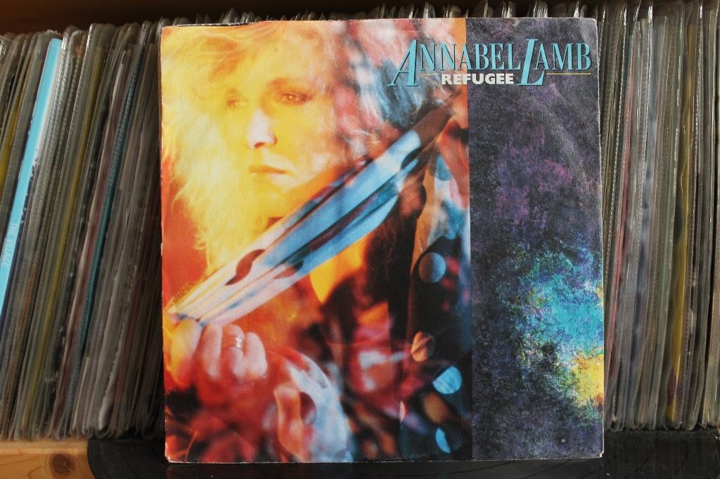 7" Single Annabel Lamb - Refugee / Later, Later, Later, Cd's en Dvd's, Gebruikt, 7 inch, Ophalen of Verzenden, Pop