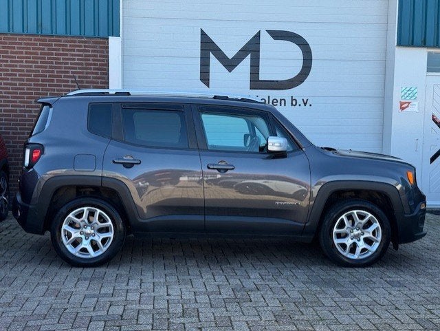 Jeep Renegade 1.4 MultiAir Limited-Dealer onderh.-Carplay, Auto's, Jeep, Voorwielaandrijving, Stof, Gebruikt, 4 cilinders