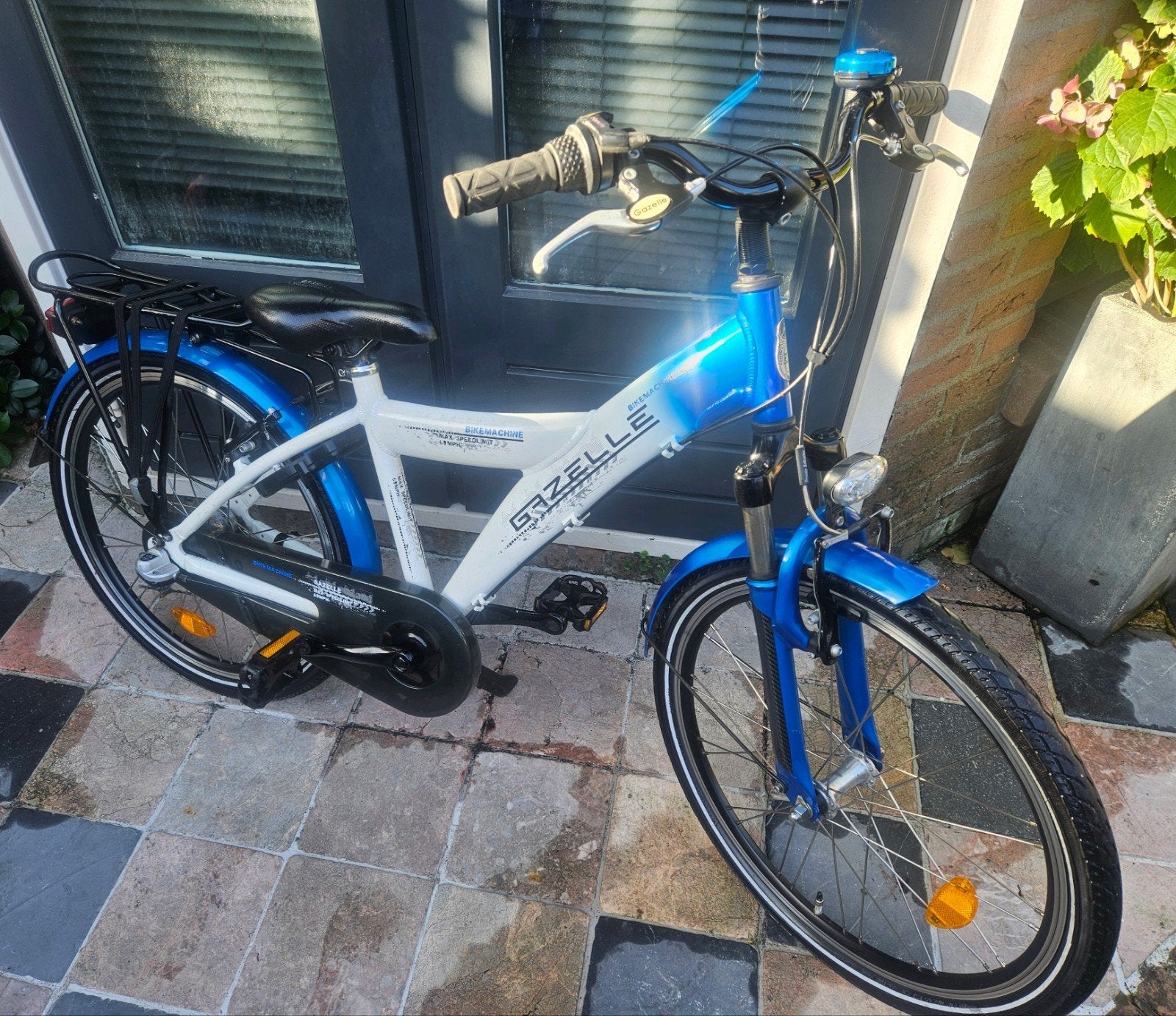 22 inch Gazelle Bike machine 3 versnellingen alle opties!, Ophalen, Terugtraprem, 22 inch, Versnellingen