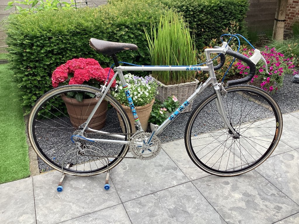 Alan vintage racefiets 🇮🇹, Fietsen en Brommers, Fietsen | Oldtimers, Ophalen, Jaren '60 of nieuwer, Velgrem, Alan
