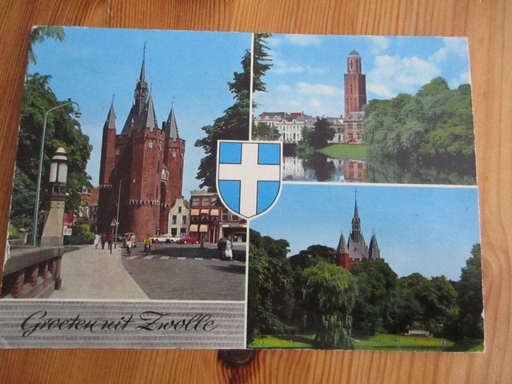 ansichtkaart, Verzamelen, Ophalen of Verzenden, Gelopen, Overijssel