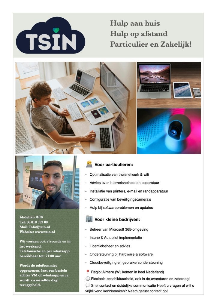 IT-hulp | Zakelijk & Particulier | MS365 | Intune | Security, Garantie, Beveiliging en Viruspreventie