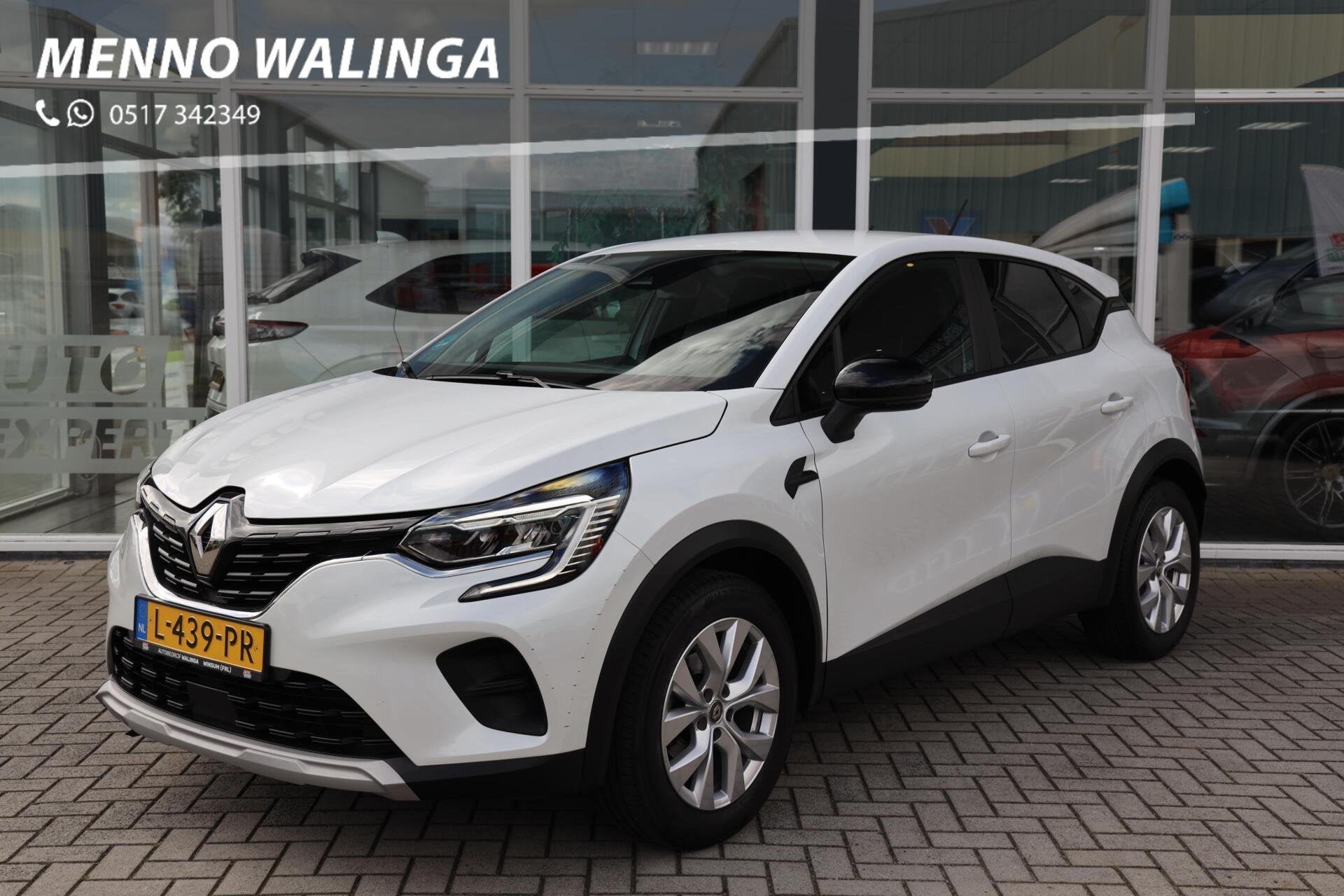Renault Captur 1.0 TCe 90 Business Zen | Carplay | Cruise |, Auto's, Voorwielaandrijving, Euro 6, Wit, Origineel Nederlands