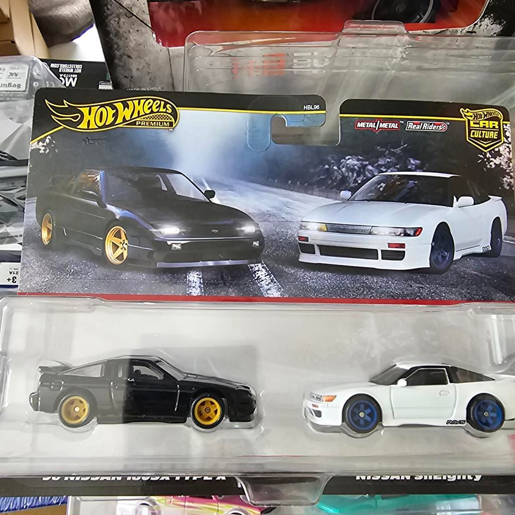 Hot Wheels Premium Car Culture Nissan 180SX & Silvia S13, Service.europe@mattel.com, Nieuw, Ophalen of Verzenden, Mattel
