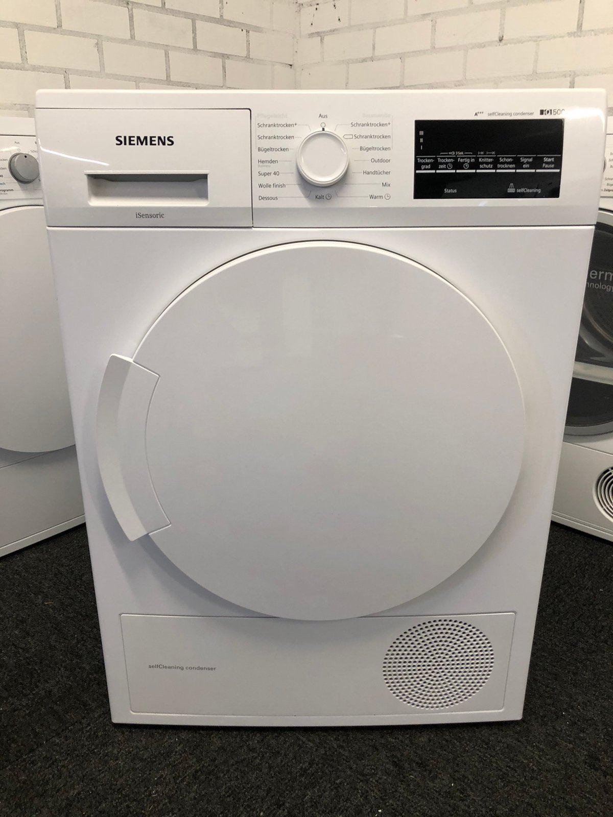 Foto 2 van A+++ 8kg Warmtepomp droger Siemens iQ500 MET GARANTIE venlo