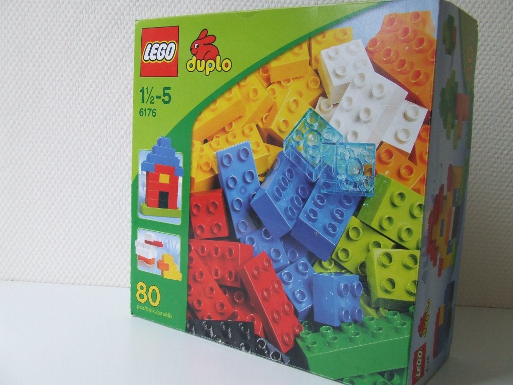 LEGO/Duplo set 6176 - Basis blokken Deluxe (NIEUW), Nieuw, Ophalen of Verzenden, Compleet, Duplo