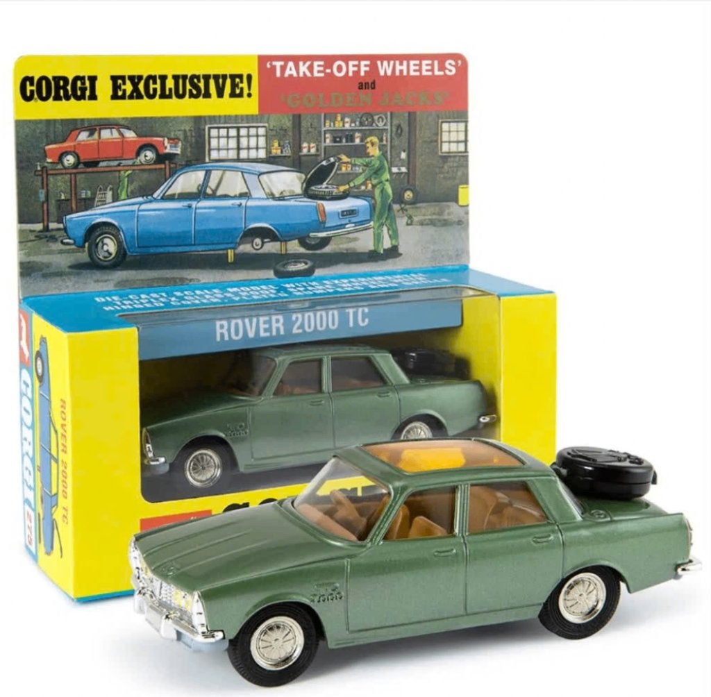 Rover 2000 TC verwis. wielen schaal 1/46 CORGI NEW ref. 275