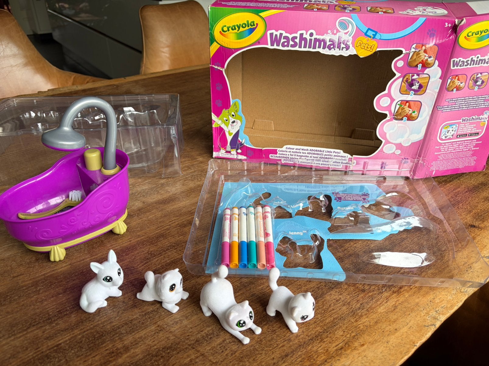 Washimals pets crayola, Ophalen of Verzenden, Zo goed als nieuw