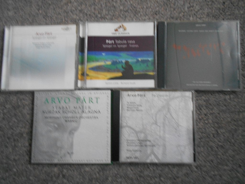 Te koop: 5 CDs met Arvo Part, Ophalen of Verzenden, Zo goed als nieuw