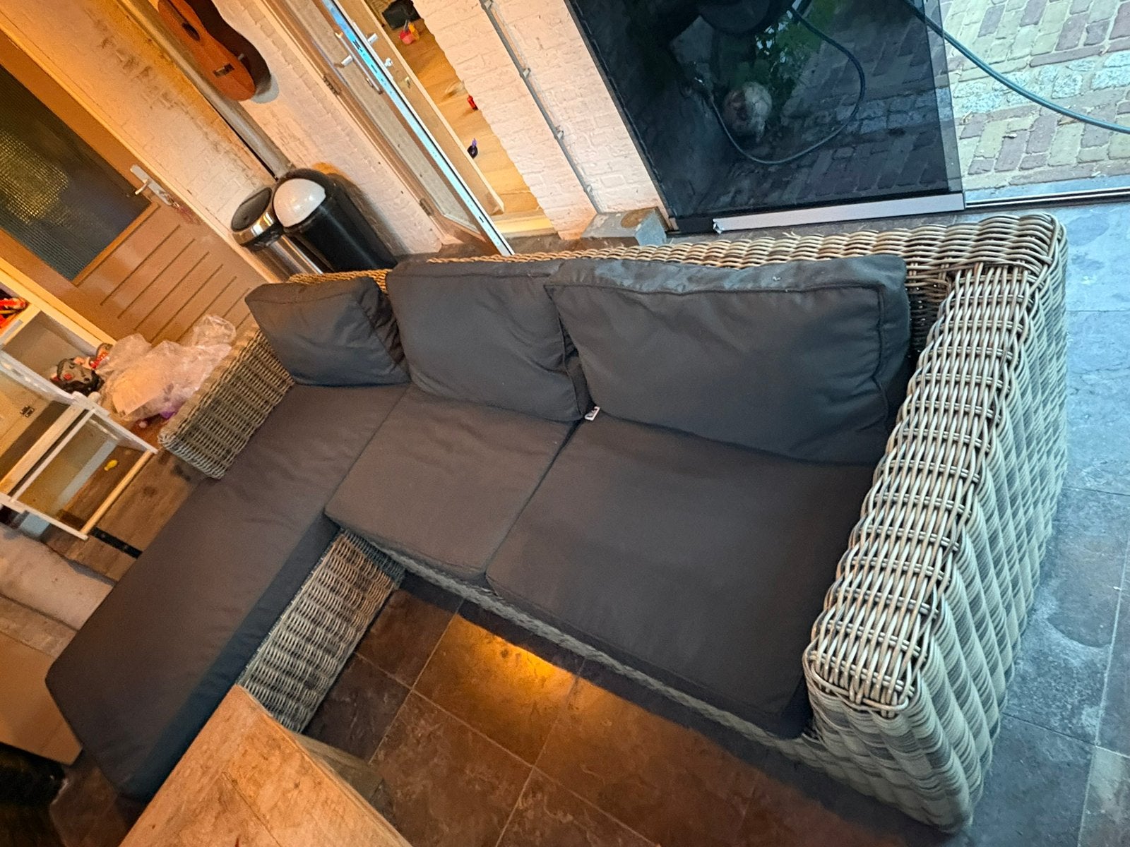 Loungebank tuinset bankstel zgan B7 Club collection, Ophalen, Zo goed als nieuw