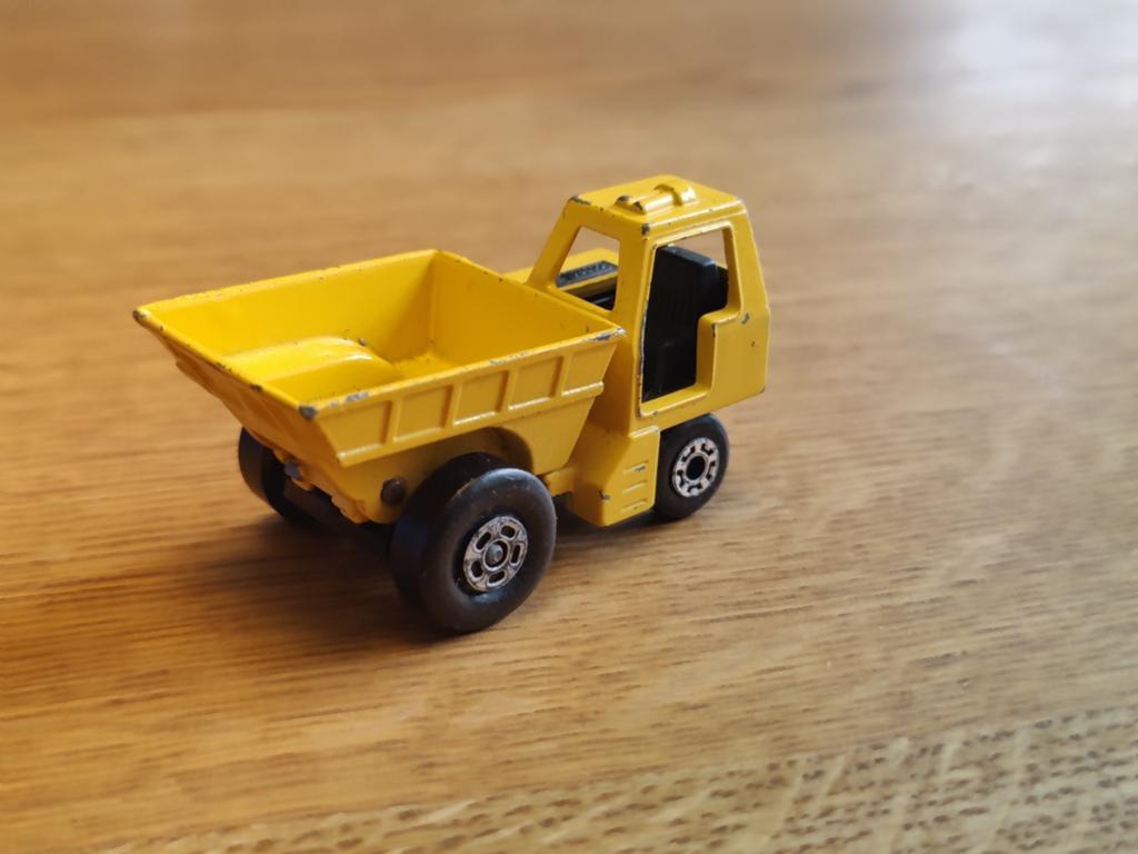 Matchbox Site Dumper GEEL, Ophalen of Verzenden, Bus of Vrachtwagen