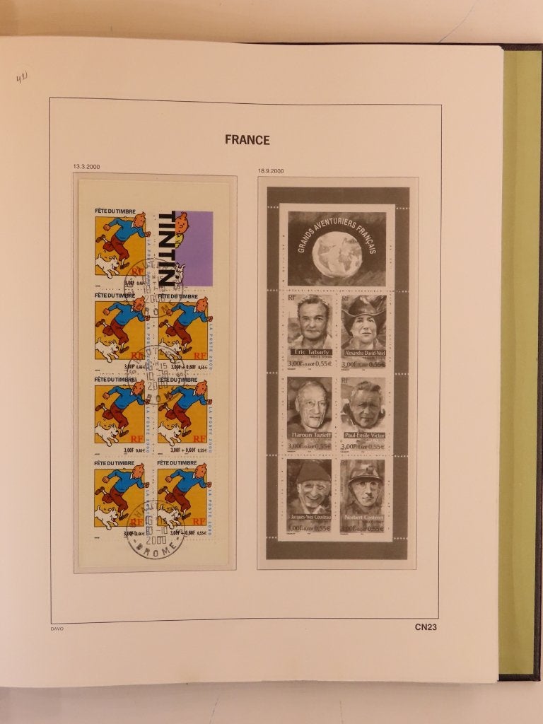 FRANKRIJK BOEKJES in DAVO LUXE Bd.IV (E737) - 2/2 -, Ophalen of Verzenden, Buitenland