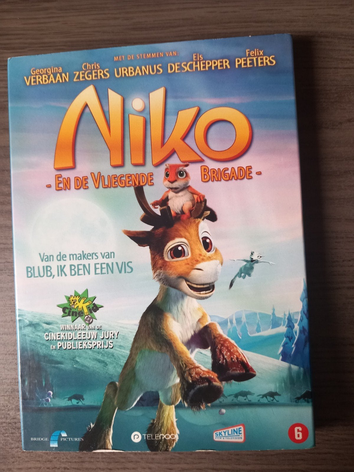 Niko en de Vliegende Brigade DVD - Familie Animatie, Cd's en Dvd's, Alle leeftijden, Ophalen of Verzenden, Zo goed als nieuw