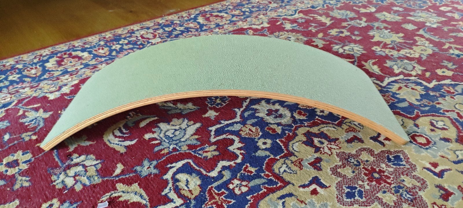 Wobbel Board met groen vilt, Ophalen, Gebruikt, Jongen of Meisje