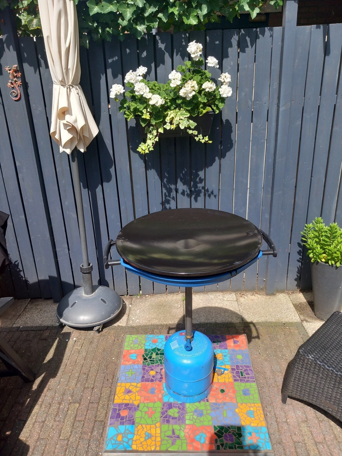 Campingaz Skotllebraai, Ophalen, Zo goed als nieuw