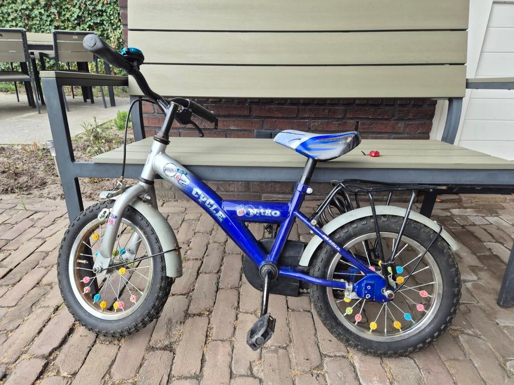 Kinderfiets Nitro Cycle 16 inch - Opknapper, Fietsen en Brommers, Fietsen | Kinderfietsjes, Ophalen, Terugtraprem, Nitro Cycle
