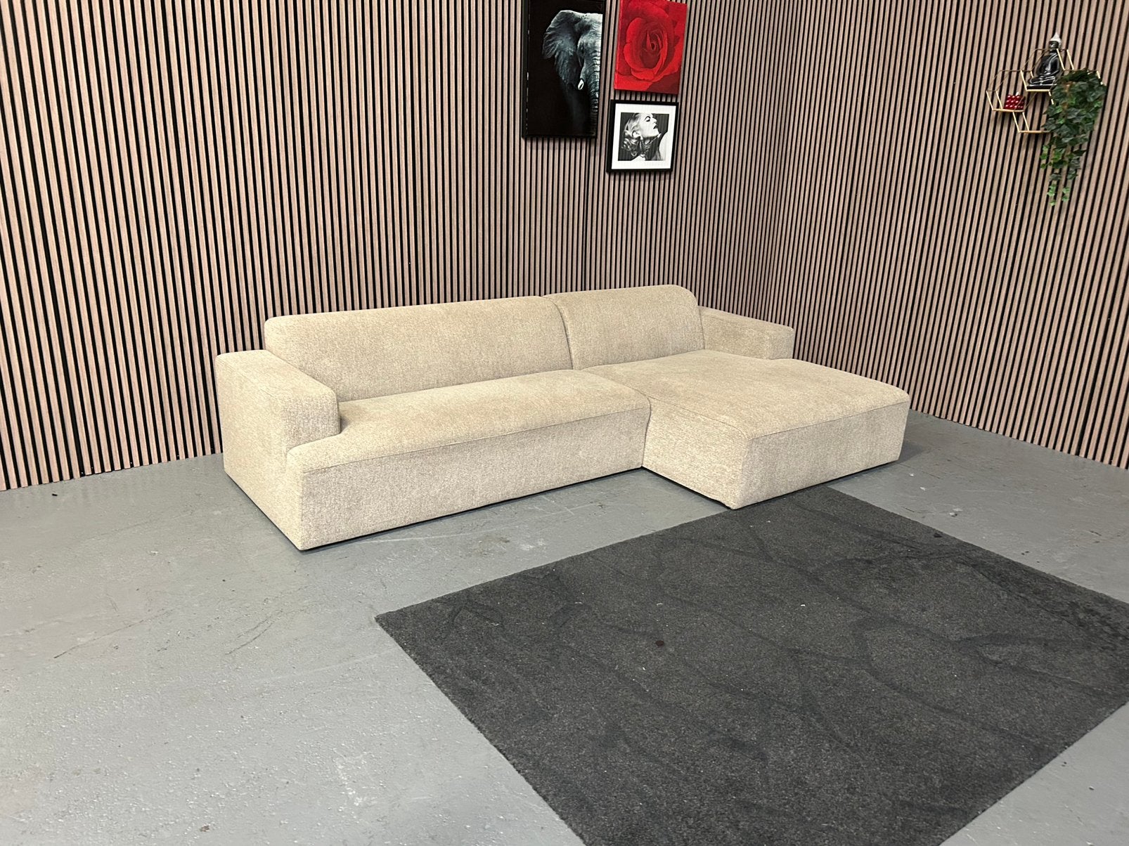 GRATIS LEVERING By Sidde Moa Loungebank 295X160 GEREINIGD, Huis en Inrichting, Banken | Bankstellen, 250 tot 300 cm, Hoekbank