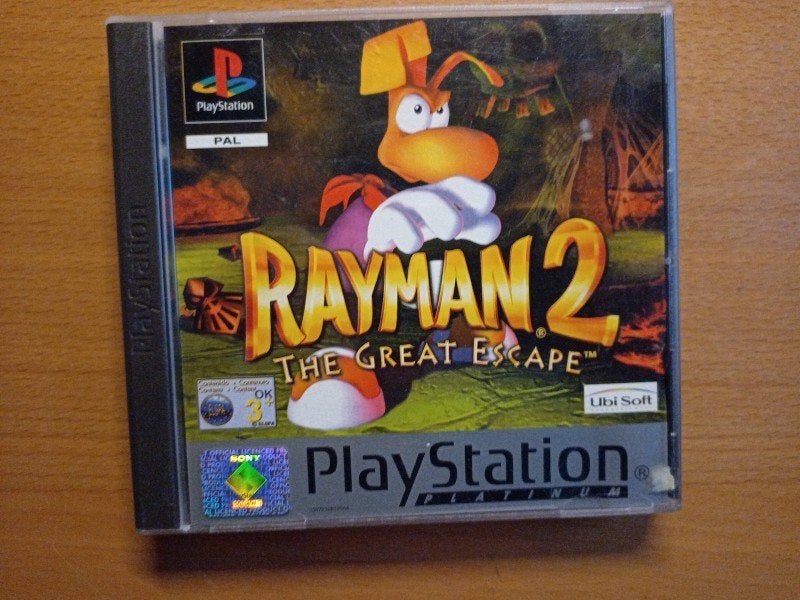 Rayman 2 voor PS1 (Platinum), Spelcomputers en Games, Games | Sony PlayStation 1, Verzenden, 1 speler, Zo goed als nieuw, Vanaf 3 jaar
