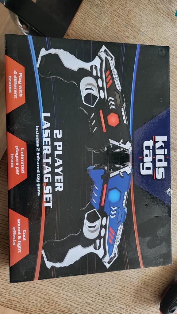 Lasergame set - Kids Tag 2 spelers, Ophalen, Zo goed als nieuw