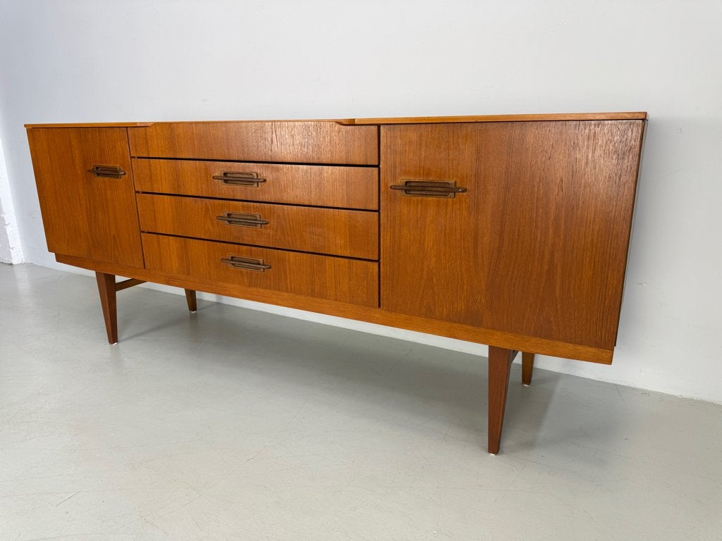Vintage dressoir, Verzenden, Zo goed als nieuw, 25 tot 50 cm, 150 tot 200 cm