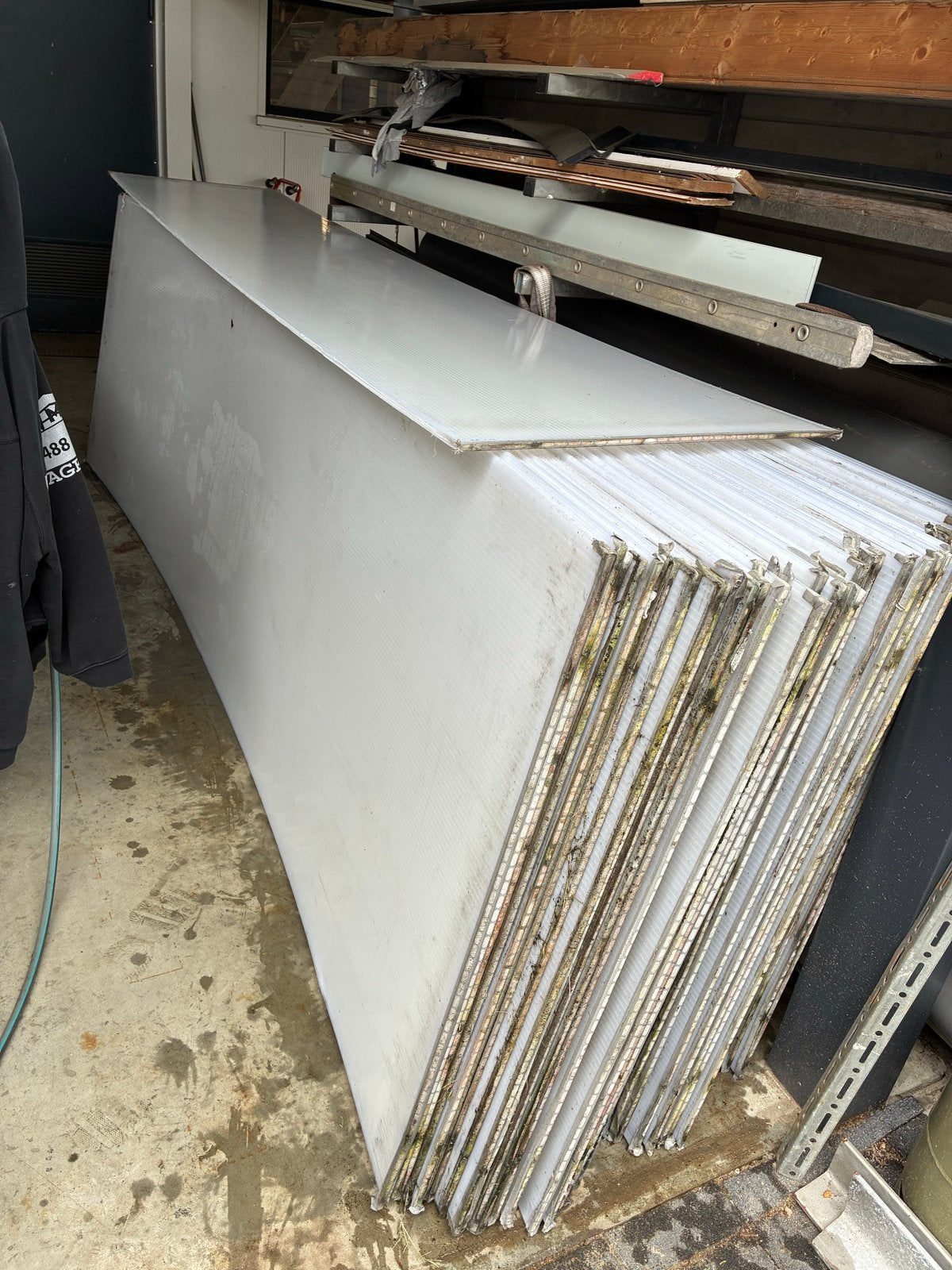 Polycarbonaat platen, Ophalen, Gebruikt, Overige materialen, Minder dan 20 mm