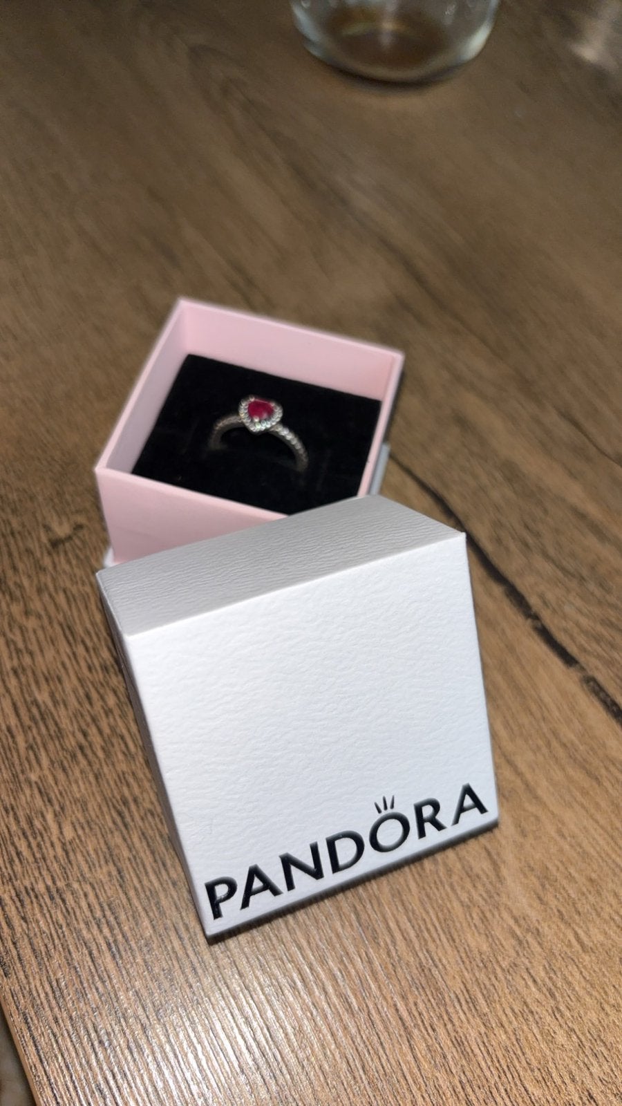 Echte Pandora Ring, Sieraden, Tassen en Uiterlijk, Bedels, Ophalen, Zo goed als nieuw, Zilver, Pandora