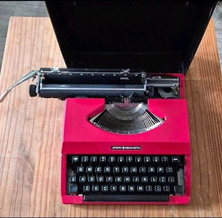 Prachtige vintage Sperry Remington typemachine., Diversen, Typemachines, Ophalen, Gebruikt