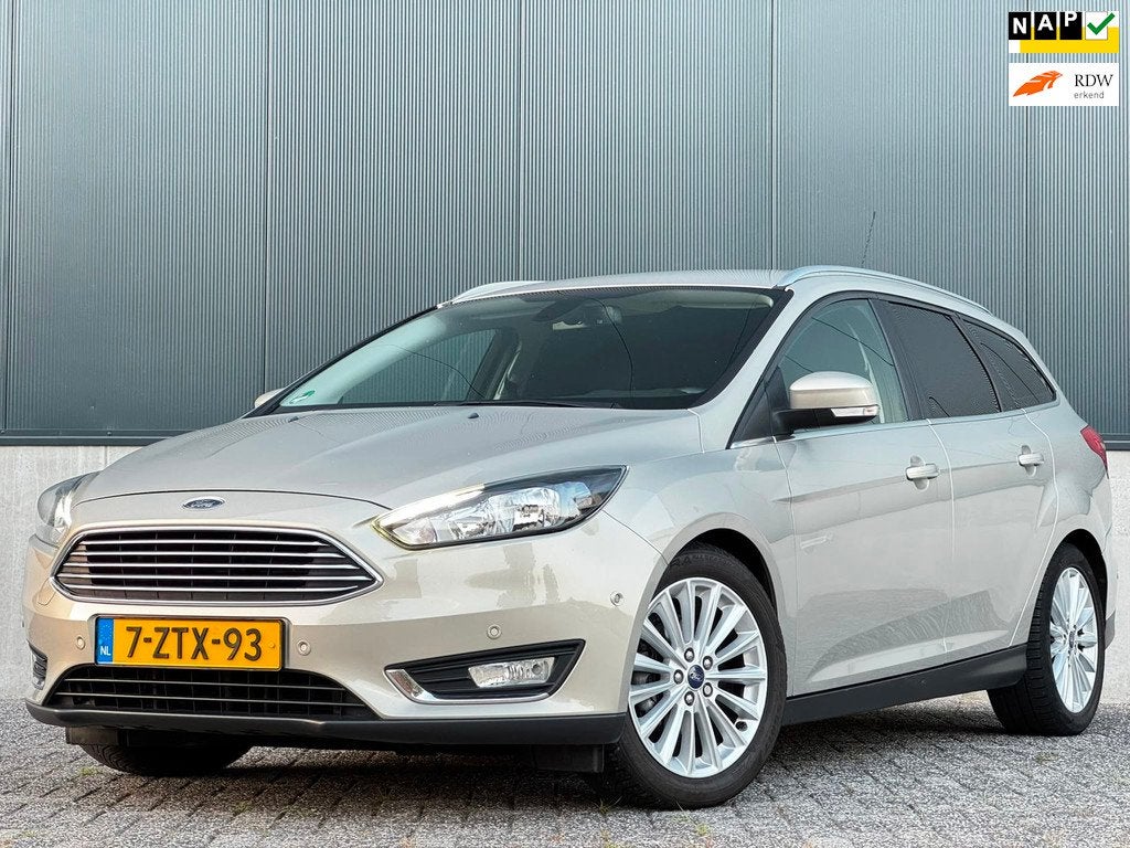 Ford Focus Wagon 1.0 First Edition|IN UITMUNTEND STAAT|DEALE, Auto's, 125 pk, Gebruikt, Euro 6, Automatische klimaatregeling