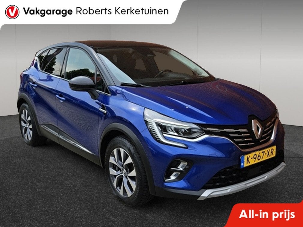 Renault Captur 1.0 TCe Bi-Fuel Intens Leder Clima Camera Tre, Auto's, Renault, Keurmerk '100% Onderhouden', 12 maanden, Gebruikt