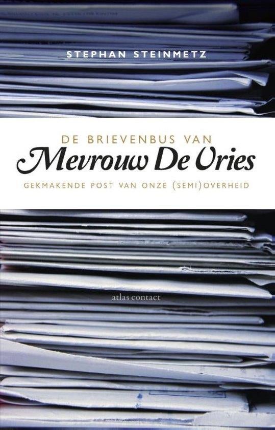 De Brievenbus Van Mevrouw De Vries - Stephan Steinmetz BOEK, Boeken, Romans, Zo goed als nieuw, Ophalen of Verzenden