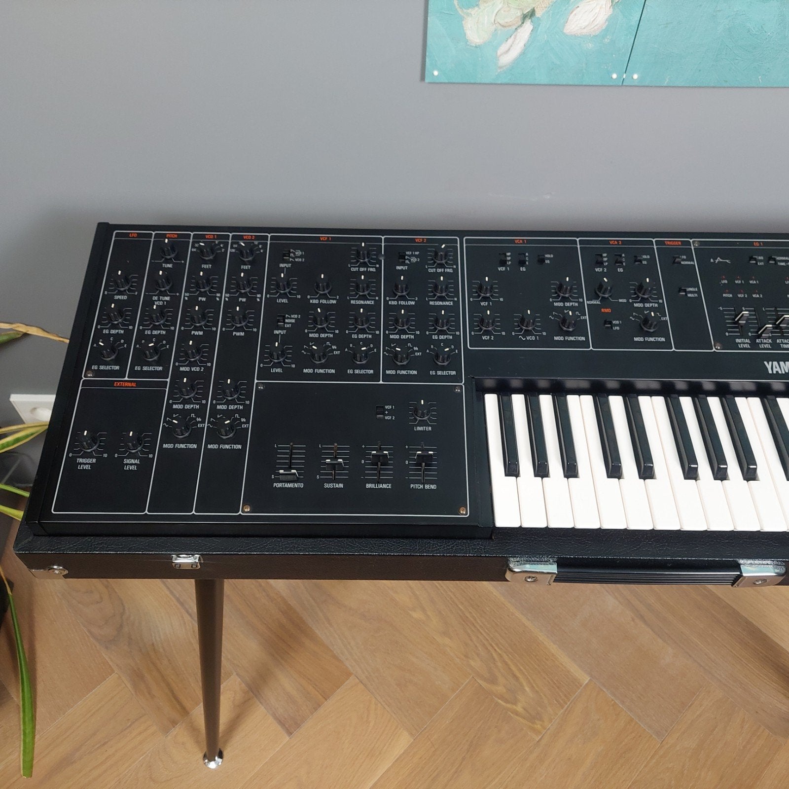 👉Yamaha CS-30L - Zeldzame Vintage Synth 1977🔹️ Collectors!, Met koffer of flightcase, Gebruikt, Yamaha, Overige aantallen