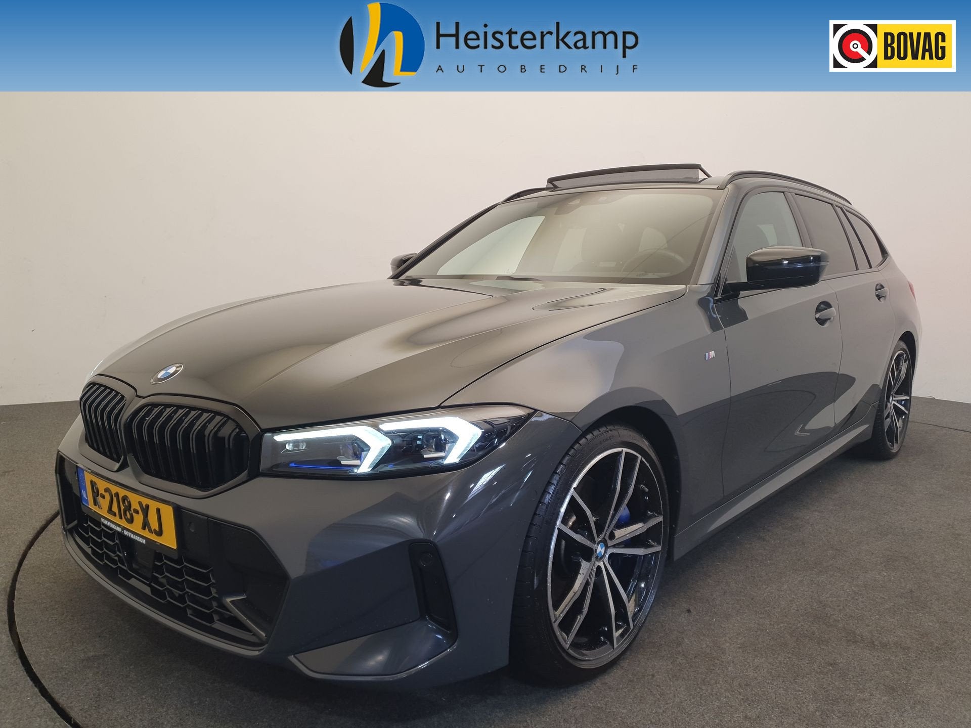 BMW 3 Serie 330D M-Sport Pro Trekhaak, Harman Kardon, Headup, Automaat, 12 maanden, Achterwielaandrijving, Automatische klimaatregeling
