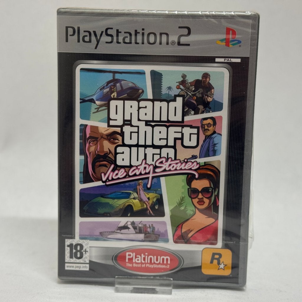 PS2 Grand Theft Auto Vice City Stories Platinum (SEALED), Spelcomputers en Games, Games | Sony PlayStation 2, Sony, Zo goed als nieuw