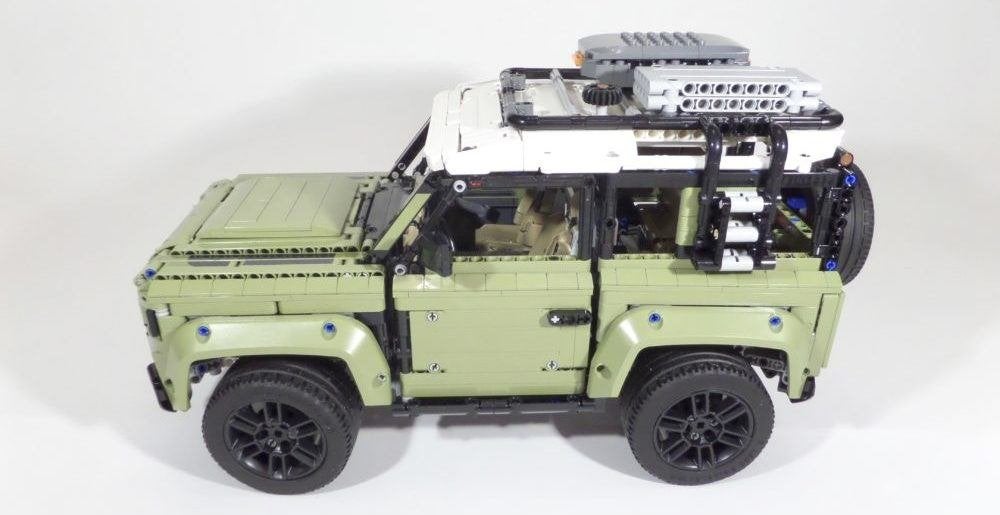 Lego Technic Land rover 42110, Gebruikt, Lego, Inclusief instructies, Ophalen of Verzenden